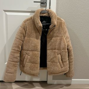 Teddy puffer coat